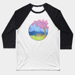 Park Bench Baseball T-Shirt